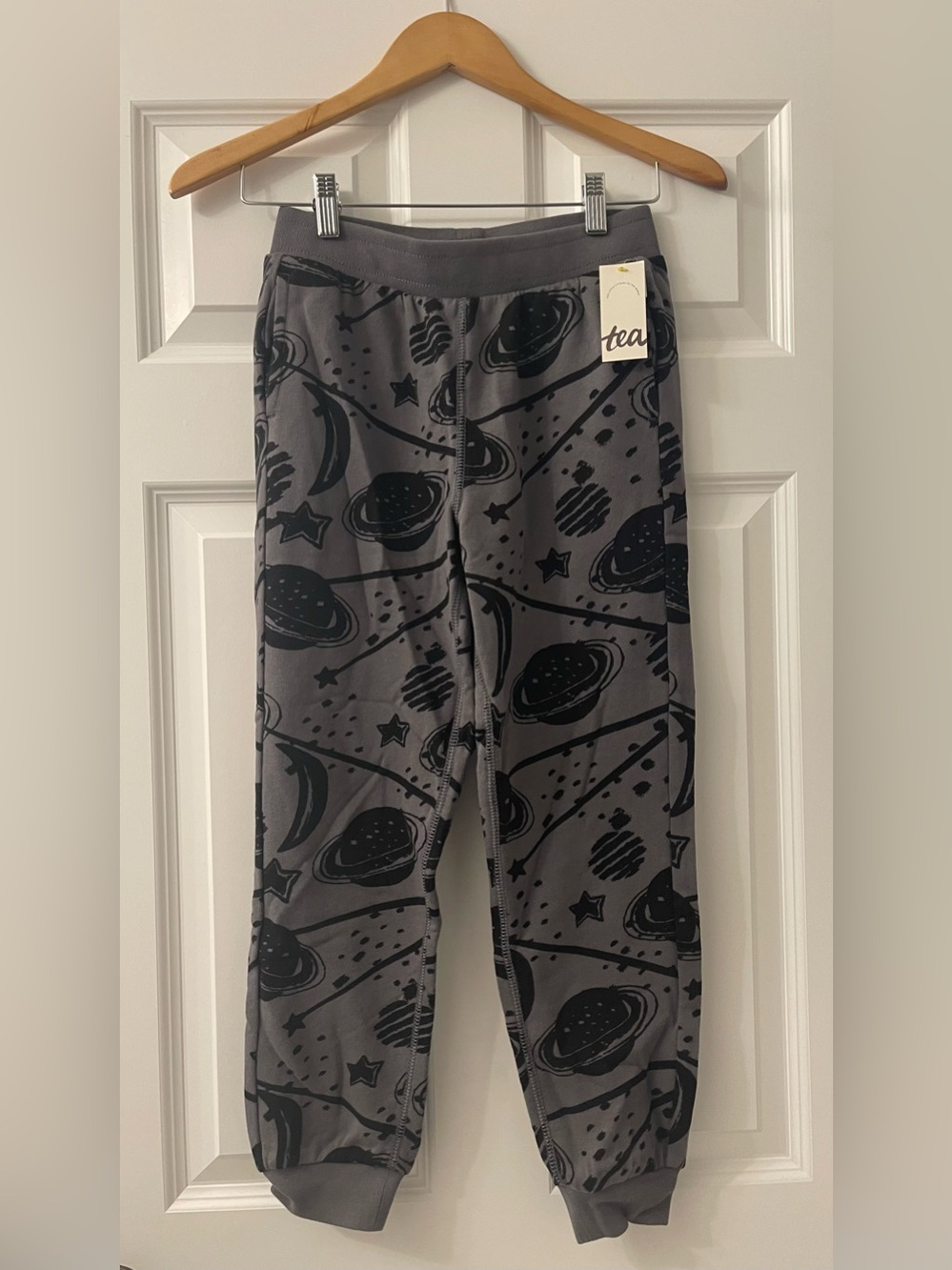 NWT NIB Tea Collection Going Places Joggers space/planets - size 14 sweatpants